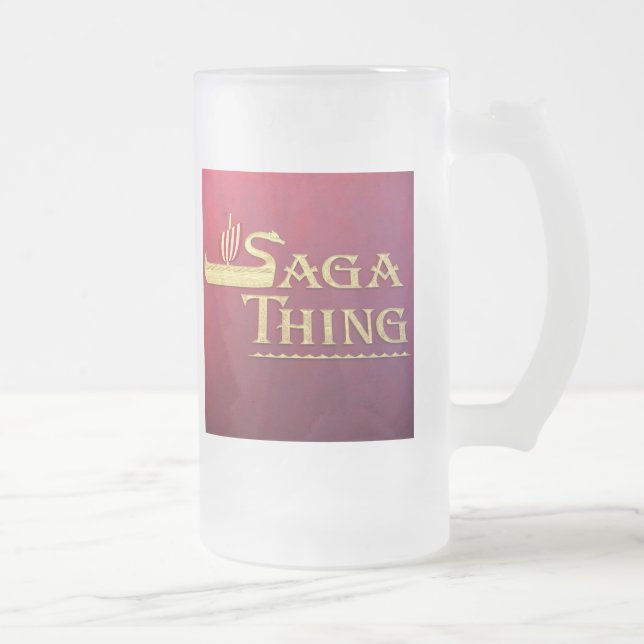 Saga Thing Frosted Mug (Right)