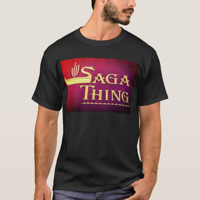 Saga Thing Logo T-Shirt (Front)