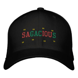 SAGACIOUS EMBROIDERED HAT