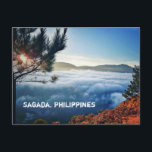 Sagada, Philippines Postcard<br><div class="desc">Experience the breathtaking sea of clouds at Sagada,  Philippines with this postcard. Share this as a souvenir gift to your friends and loved ones.</div>