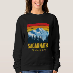 Sagarmatha National Park Souvenir Everest Tibet Ne Sweatshirt