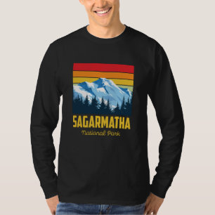Sagarmatha National Park Souvenir Everest Tibet Ne T-Shirt