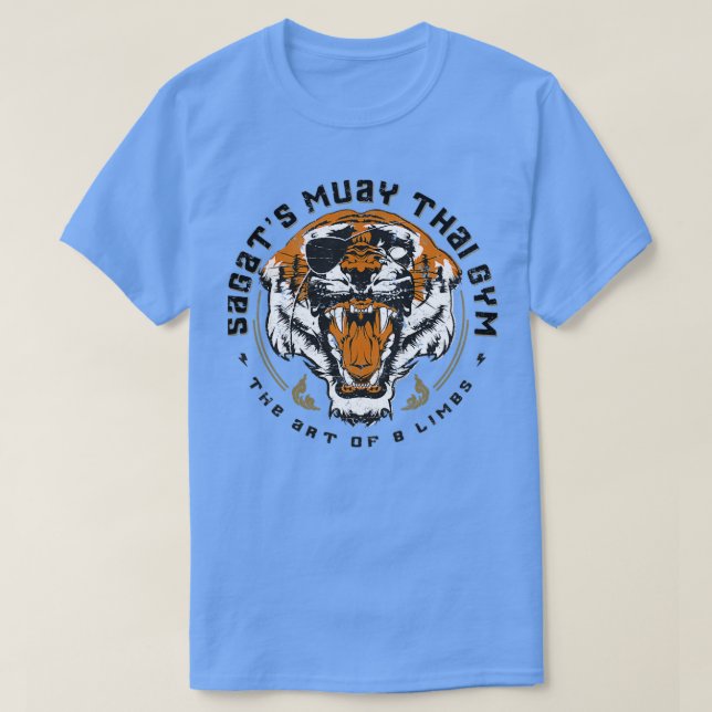 Sagats Muay Thai Gym T-Shirt (Design Front)