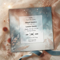 Sage and Terracotta Stardust Skies Wedding
