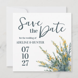 Sage and Wildflower Save the Date