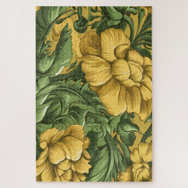 Sage Bloom Puzzle (Vertical)