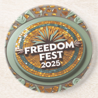 Sage Burst Coaster