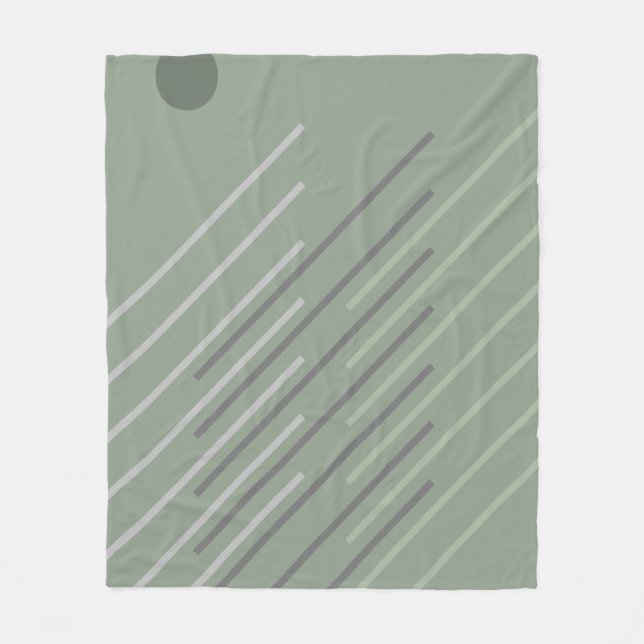 Sage Circle #3 Blanket Design (Front)