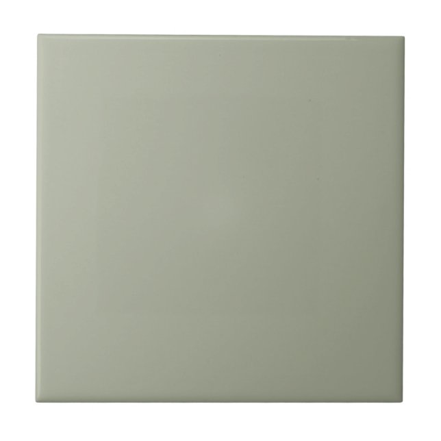 Sage Clary Green Square Kitchen and Bathroom Tile (Front)