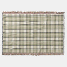 Sage Cottage Sage Green Tartan Plaid