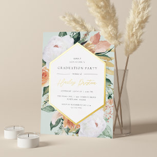 Sage Desert Floral Graduation Party