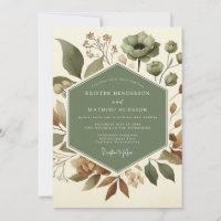 Sage Earthen Bloom Wedding