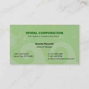 Sage Flourish Business Card