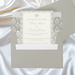 Sage Garden Estate Wedding Envelope