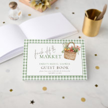 Sage Gingham Fresh off the Market Bridal Shower