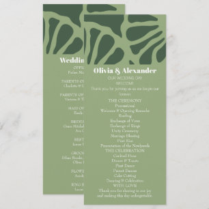 Sage Green Abstract Coral Floral Seamless Pattern Invitation
