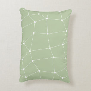 Sage Green Art Design Pillow Case