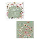 Sage Green Baby Bloom Baby Shower