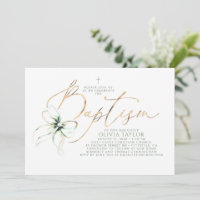 Sage Green Bow Elegant Minimalist Modern Baptism