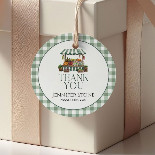 Sage Green Bridal Shower  Favour Tags (Creator Uploaded)