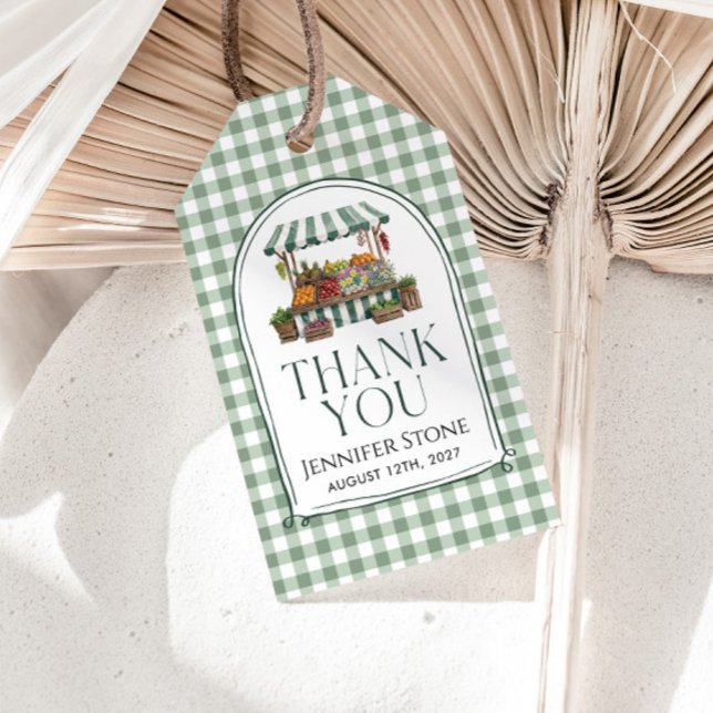 Sage Green Bridal Shower  Gift Tags (Creator Uploaded)