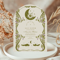 Sage Green Celestial Baby Shower