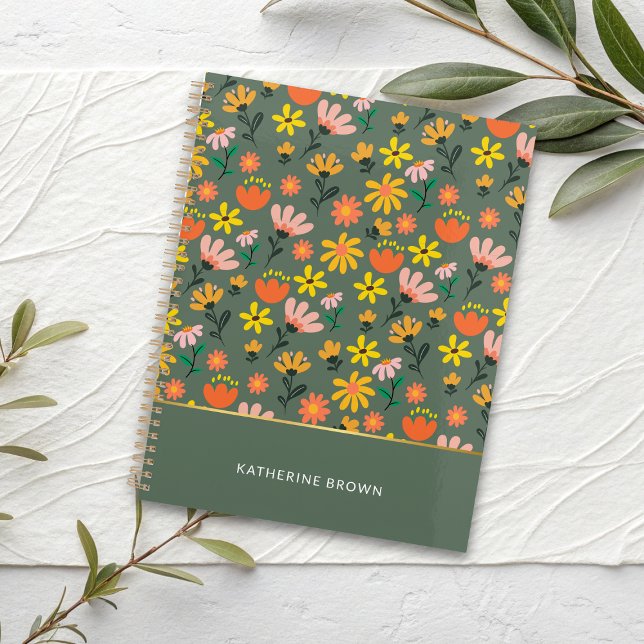 Sage Green cool Funky Girly Trendy Planner (Creator Uploaded)