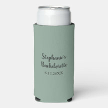 Sage Green Custom Wedding Bachelorette Favour Gift