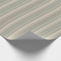 Sage Green Dusty Blue Taupe Grey Farmhouse Stripe 