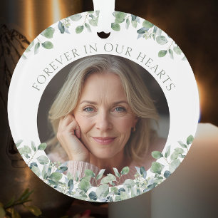 Sage Green Eucalyptus Remembrance Memorial Ornament