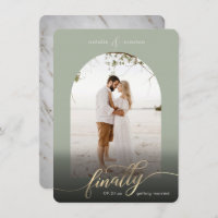 Sage Green Finally Getting Married & Window Photo