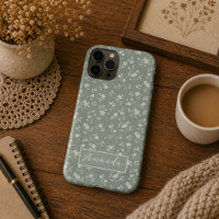 Sage Green Floral , Farmhouse, Cottage core