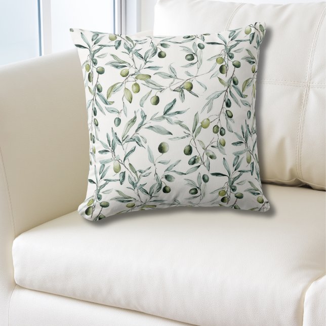 Sage Green French Country Olive  Cushion (Creator Uploaded)
