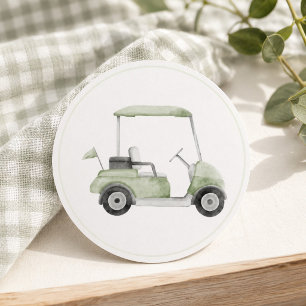 Sage green  golf cart sticker