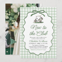 Sage Green Golf New to the Club Bridal Shower