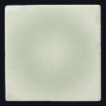 Sage Green Gradient Aura Stone Coaster<br><div class="desc">Gradient Design - Aura Effect – Sage Green.</div>