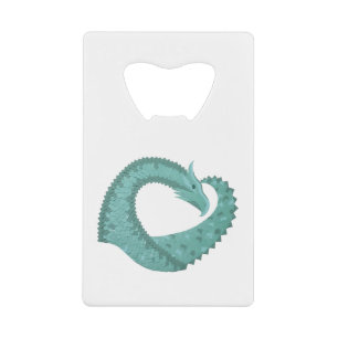 Sage green heart dragon on white