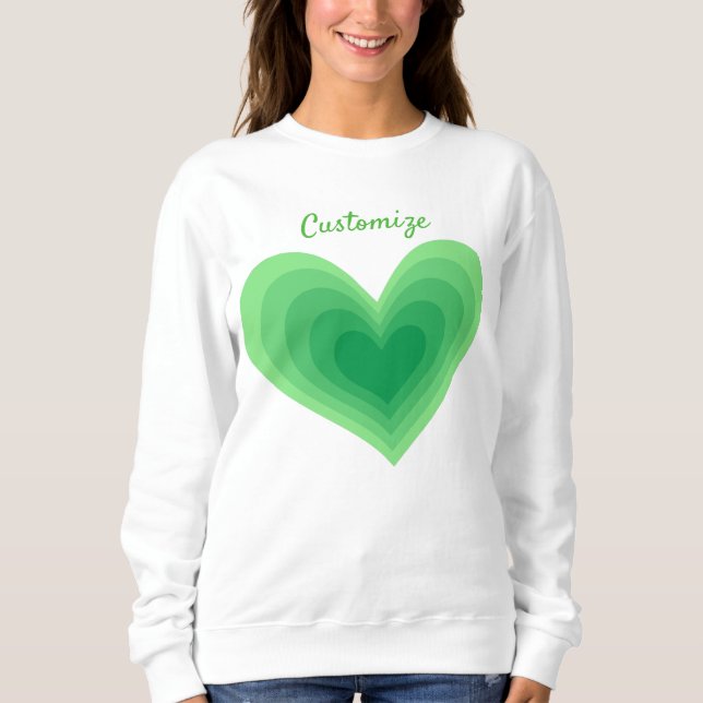 Sage Green Heart Thunder_Cove Sweatshirt (Front)