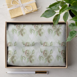 Sage Green Hydrangea Tissue Paper
