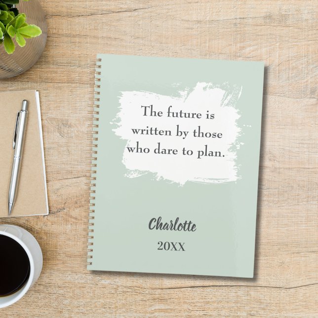 Sage green inspirational quote 2027 planner (Creator Uploaded)