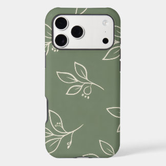 Sage Green Leaf Phone Case