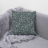     Sage Green Leopard Pattern Girly Cheetah Print
