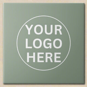 Sage Green Logo l Minimal Clean Professional Tile