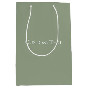 Sage Green Medium Gift Bag