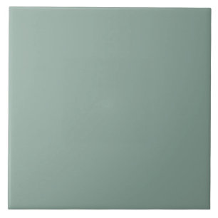 Sage Green Modern Minimal Solid Colour Tile