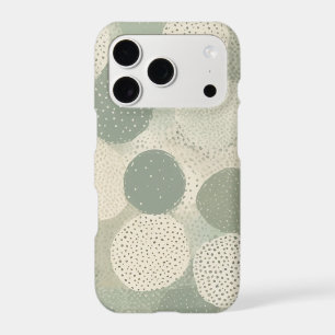 Sage Green Organic Dot Pattern