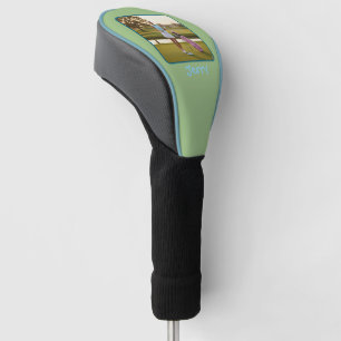 Sage Green Personalized Photo Custom  Golf Head Cover