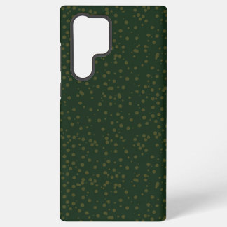 Sage Green Polka Dots Modern Pattern Samsung Galaxy Case