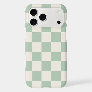Sage Green Retro Check