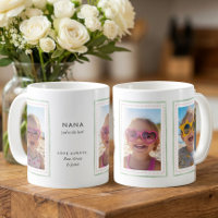Sage Green Ribbon Frame Editable Nana 3 Photo